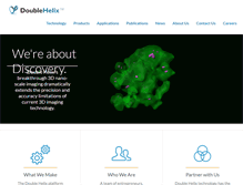 Tablet Screenshot of doublehelixoptics.com